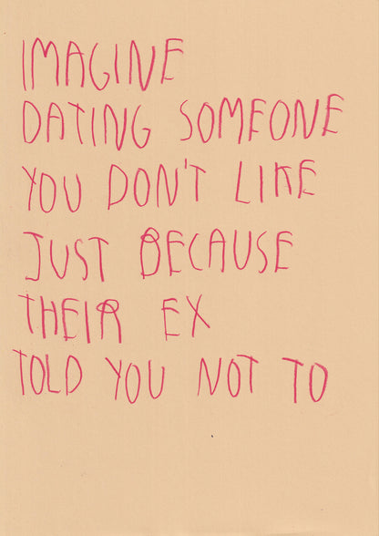 Imagine Dating Someone You Don’t Like  Just