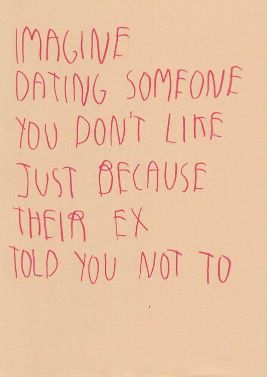 Imagine Dating Someone You Don’t Like  Just