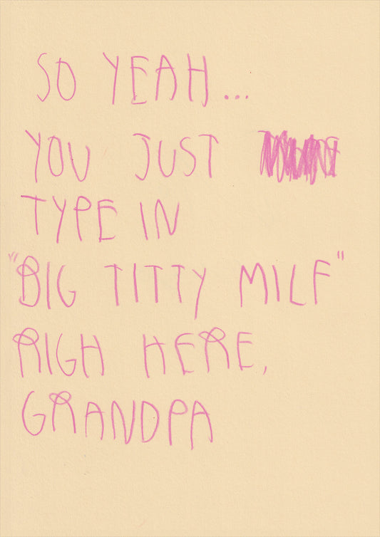 So Yeah… You Just Type In Big Titty Milf Right
