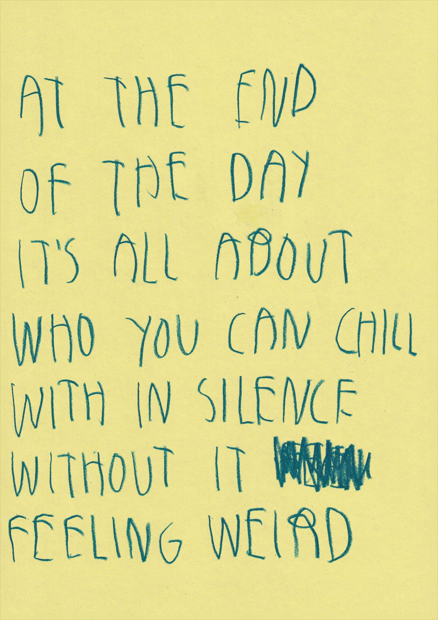 At The End Of The Day, It's All About Who You Can 2