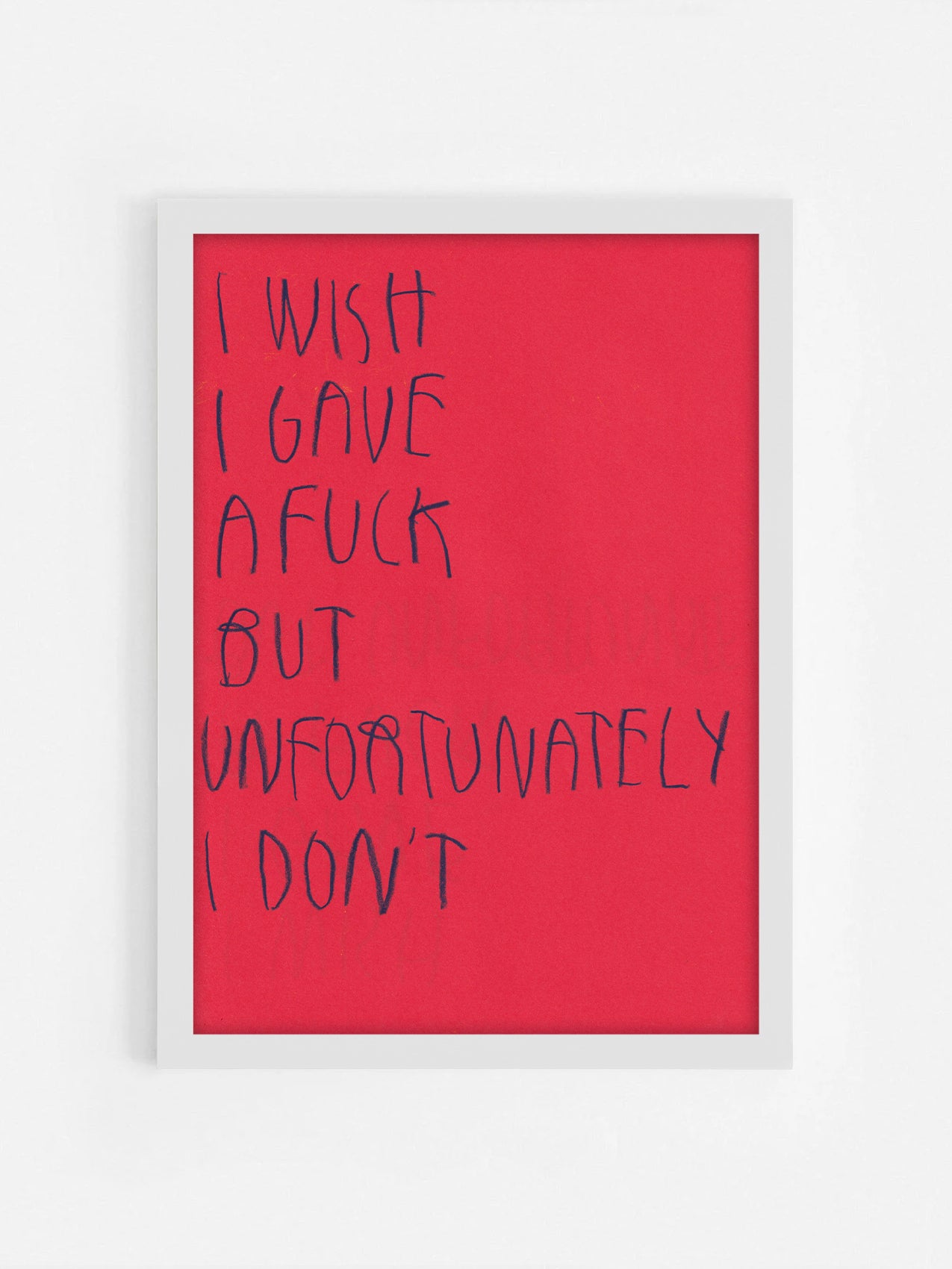 I Wish I Gave A Fuck But Unfortunately I Don’t