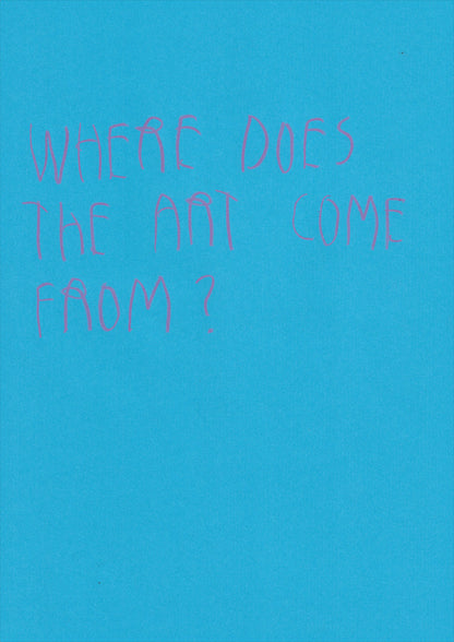 Where Does The Art Come From?