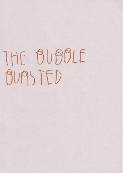 The Bubble Bursted