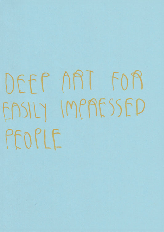 Deep Art For Easily Impressed People