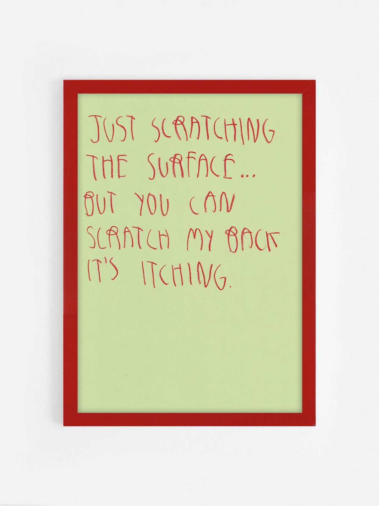 Just Scratching The Surface… But Can You Scratch