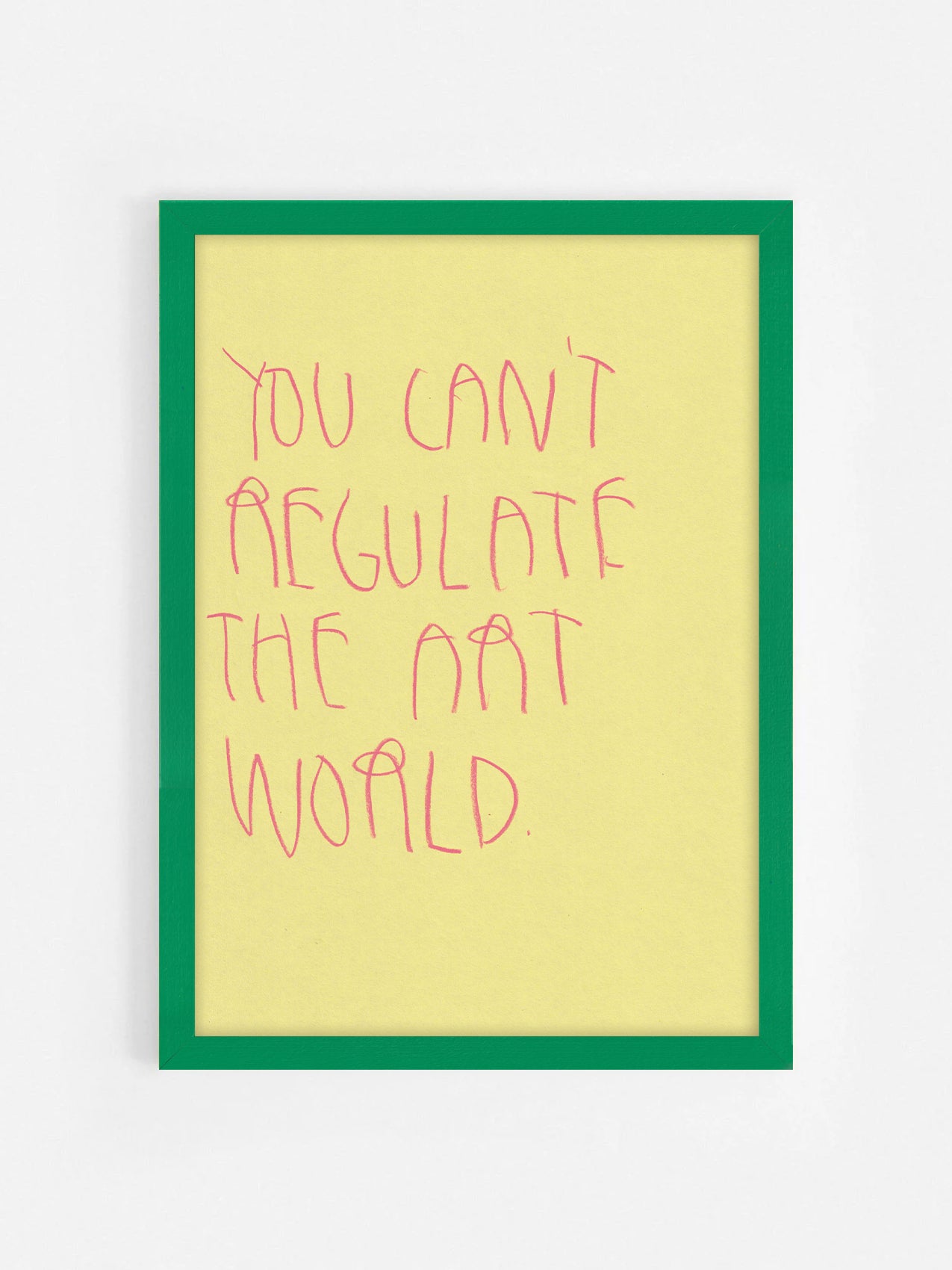 You Can’t Regulate The Art World