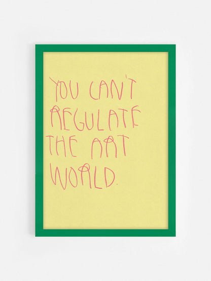 You Can’t Regulate The Art World