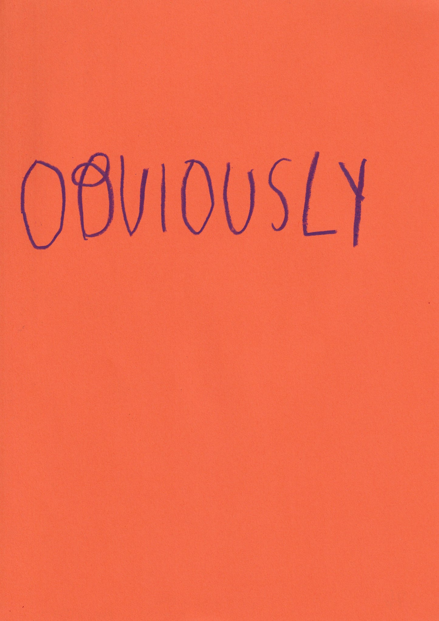 Obviously
