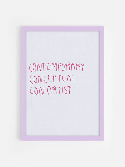 Contemporary Conceptual Con Artist
