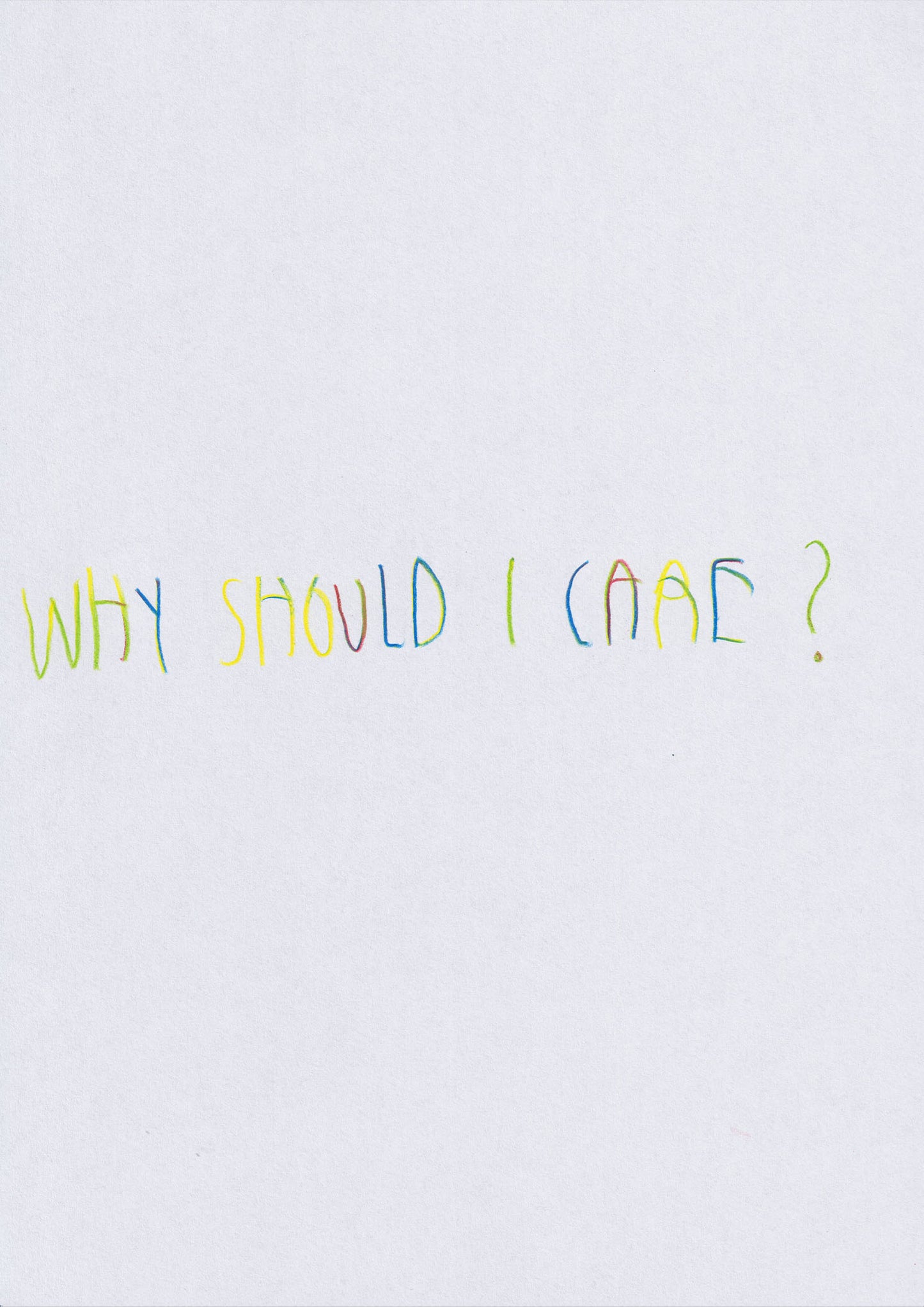 Why Should I Care?