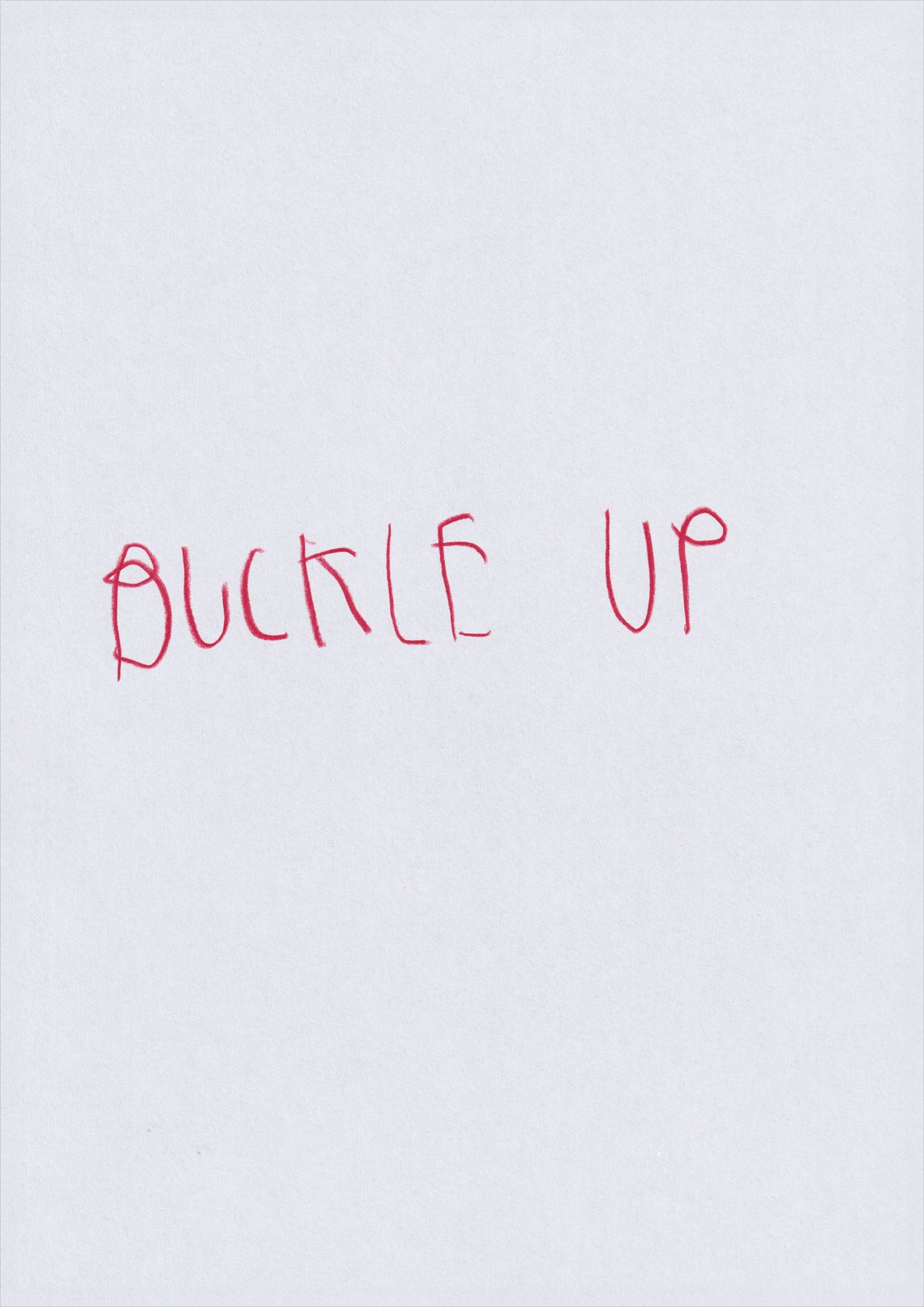 Buckle Up