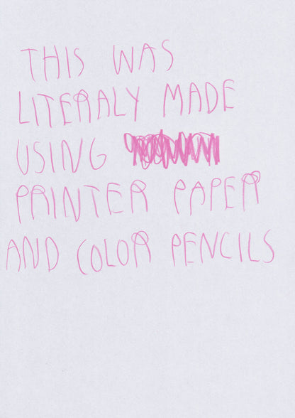 This Was Literally Made Using Printer Paper And