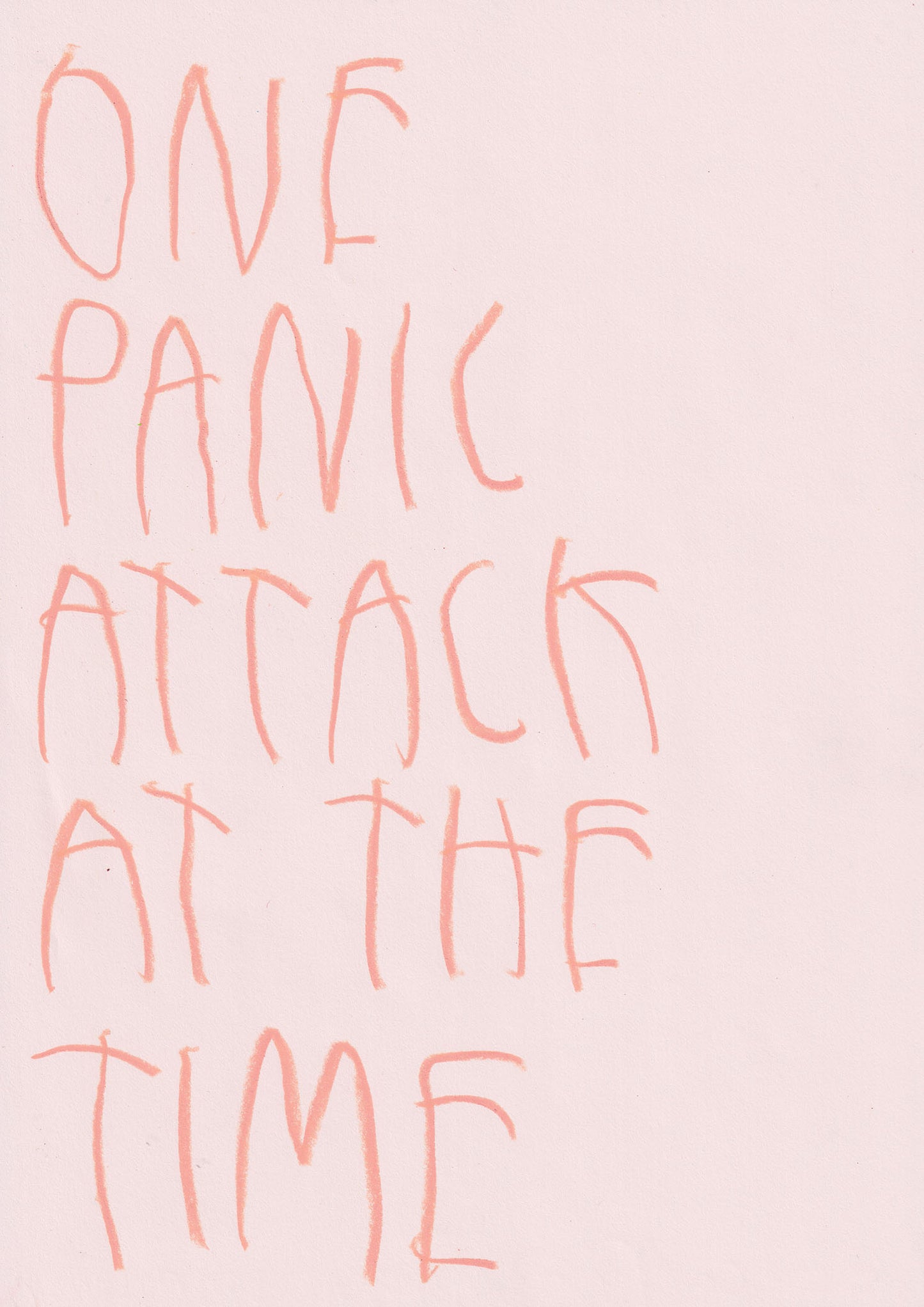 One Panic Attack At The Time
