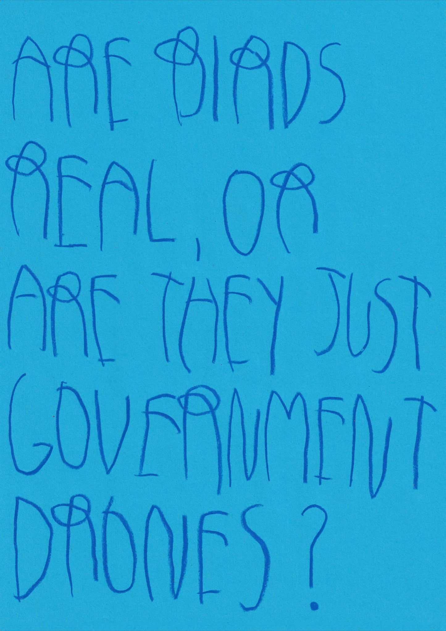 Are Birds Real, Or Are They Just Government