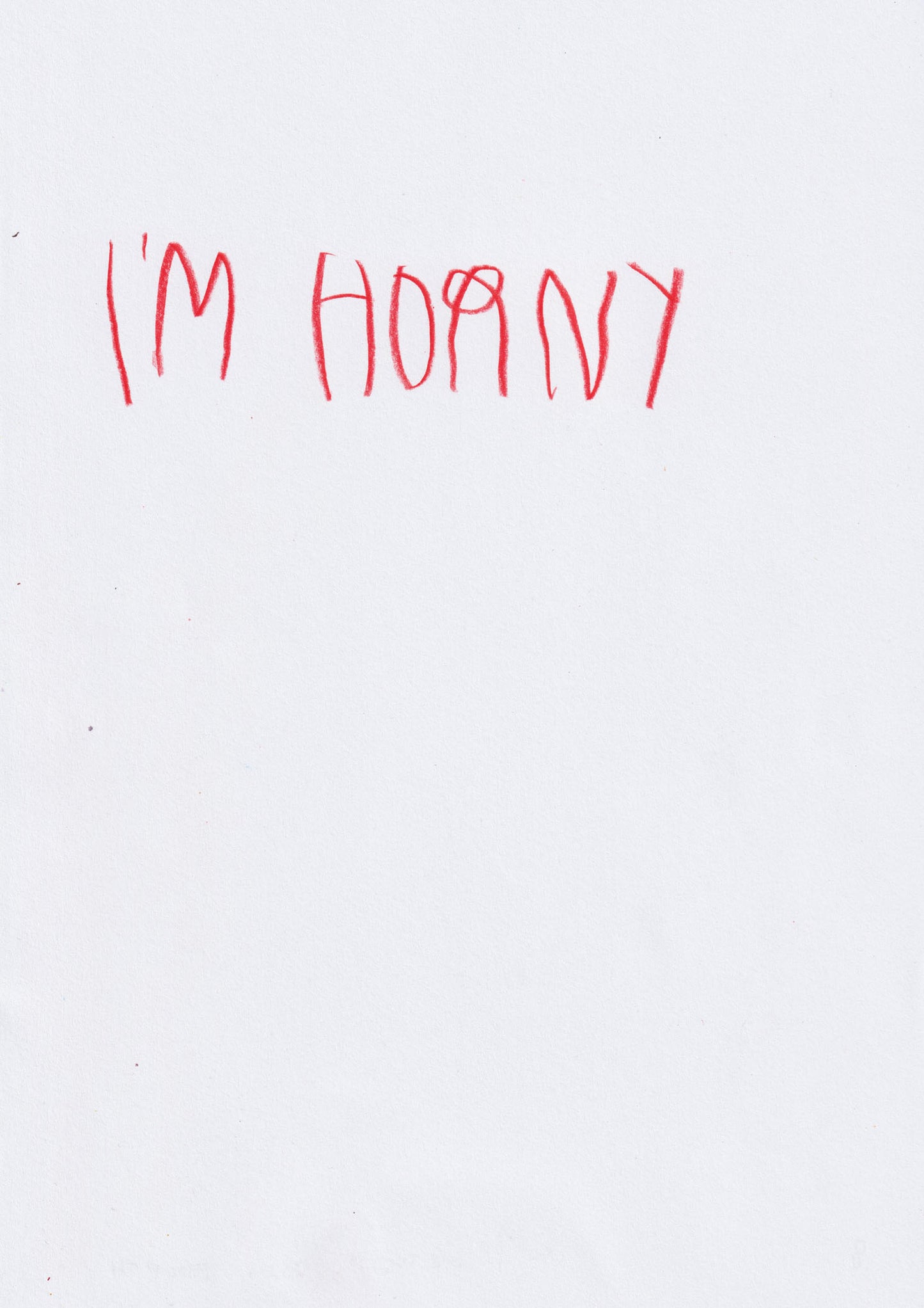 I’m Horny