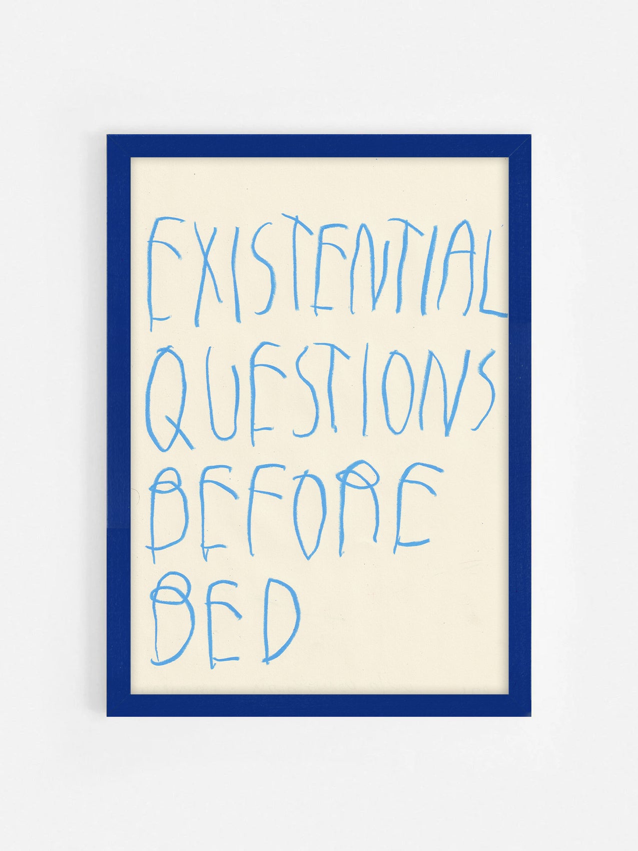 Existential Questions Before Bed