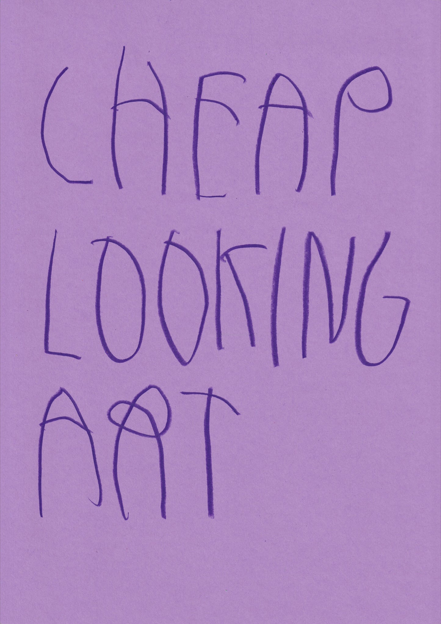 Cheap Looking Art