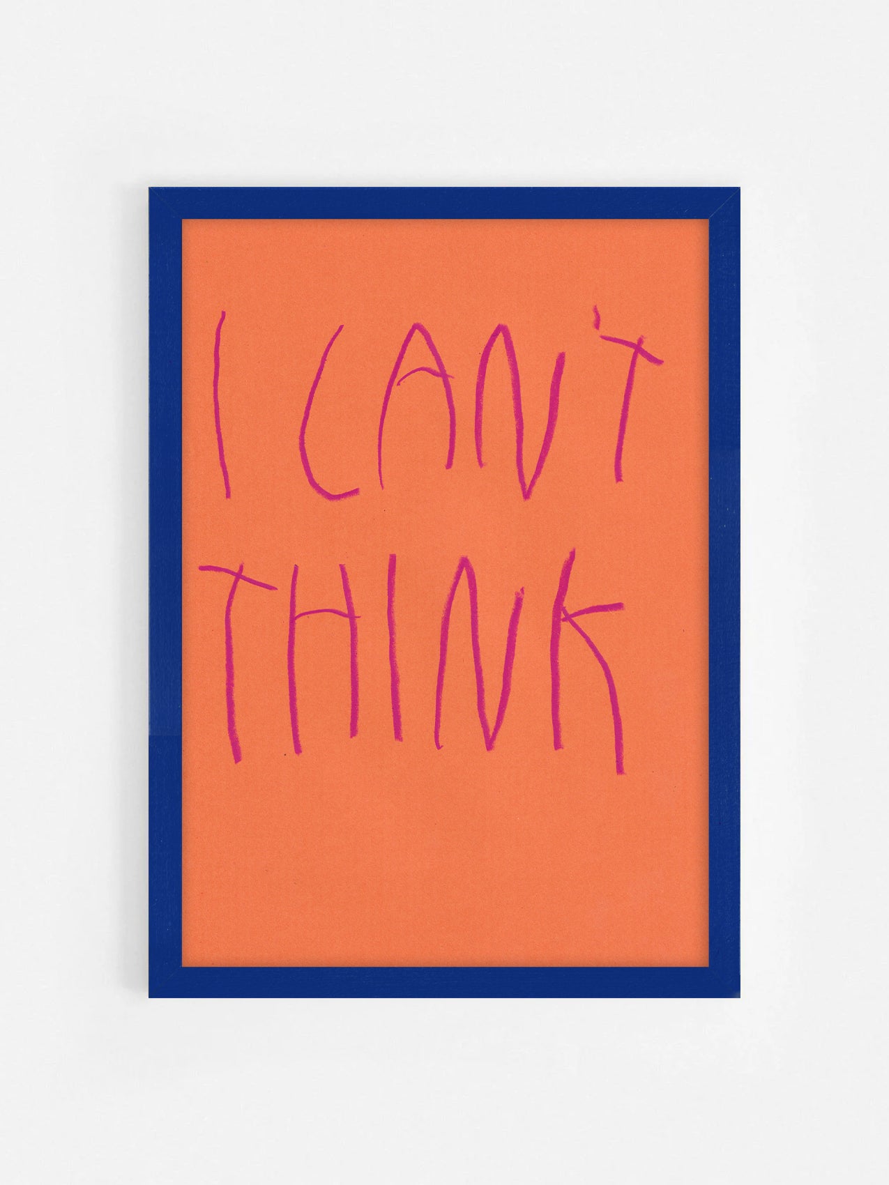 I Can’t Think